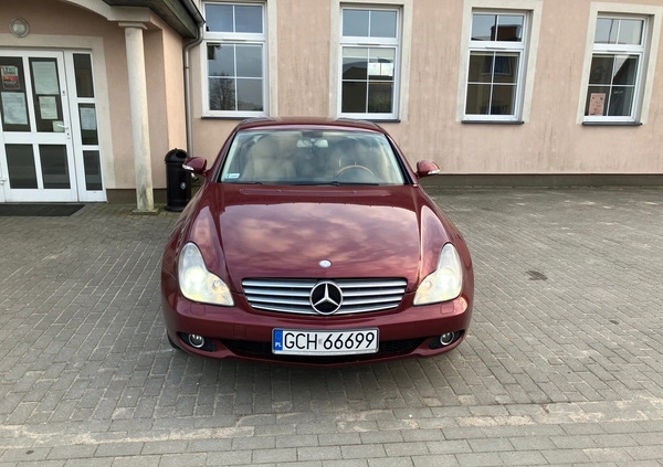 Mercedes-Benz CLS cena 45999 przebieg: 254889, rok produkcji 2004 z Brusy małe 56